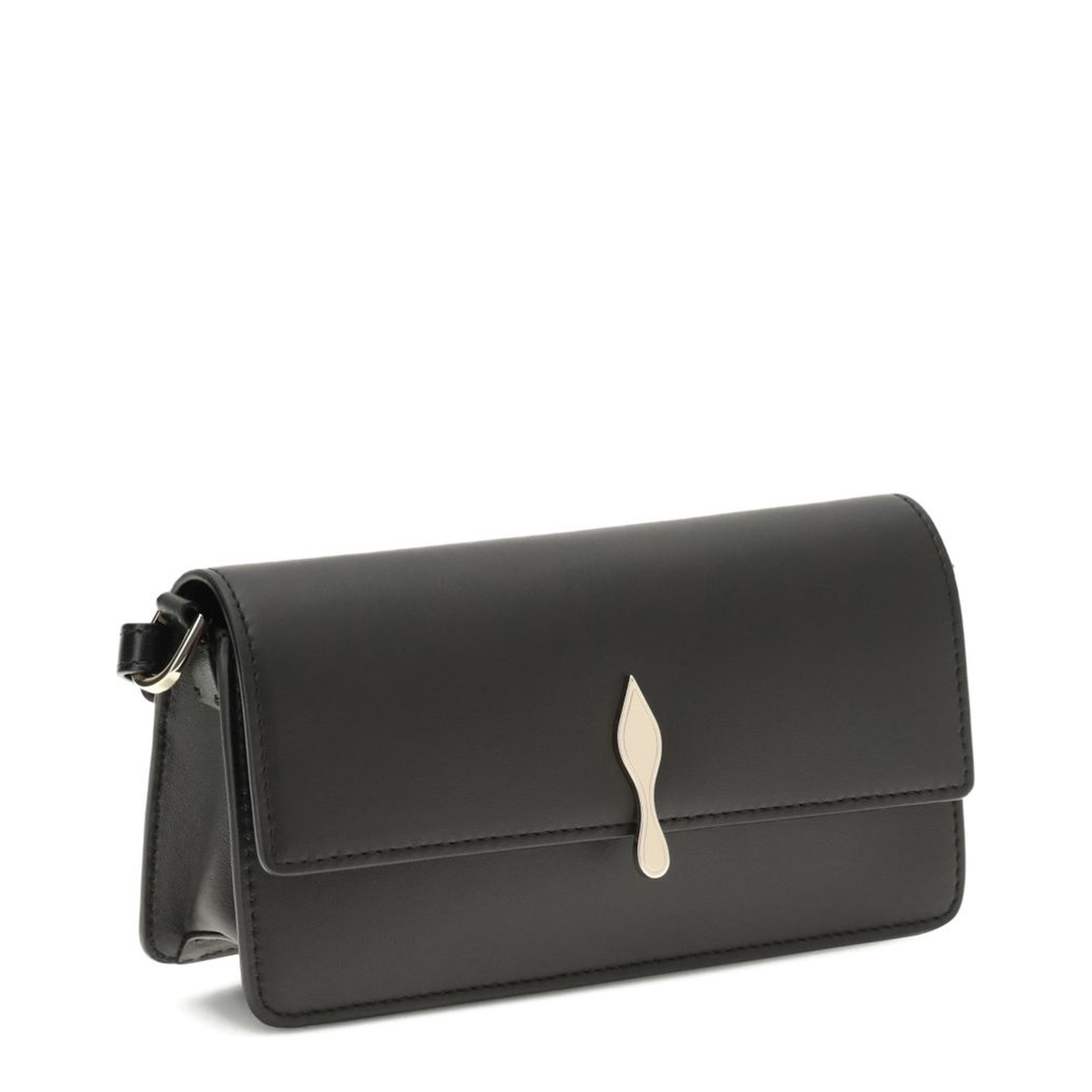 Bettina Mini Lamb Nappa Crossbody Bag - Noir
