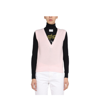 MAYFEYR - RAF SIMONS - Knitted Vest - 221W842500010039