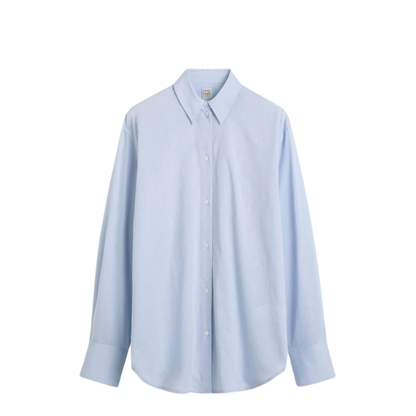 MAYFEYR - Toteme - Clear Blue Shirts - 253WRT0522FB0458206