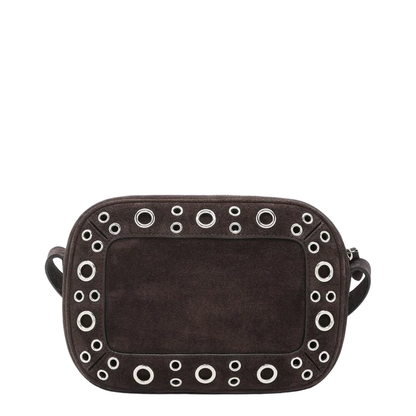 Nellcôte Bag In Suede With Studs And Rivets