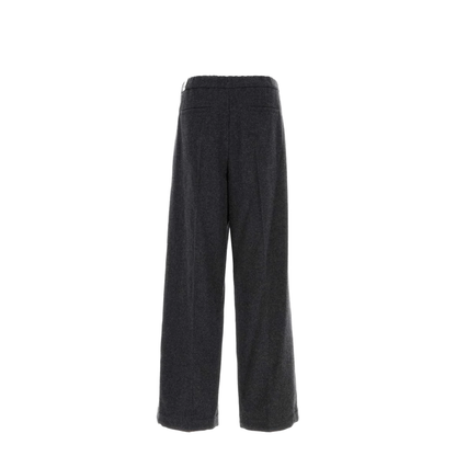 Charcoal Flannel Pants