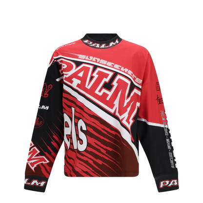 MAYFEYR - Palm Angels - Racing Long-Sleeved T-Shirt - PMAB05IS26JER001