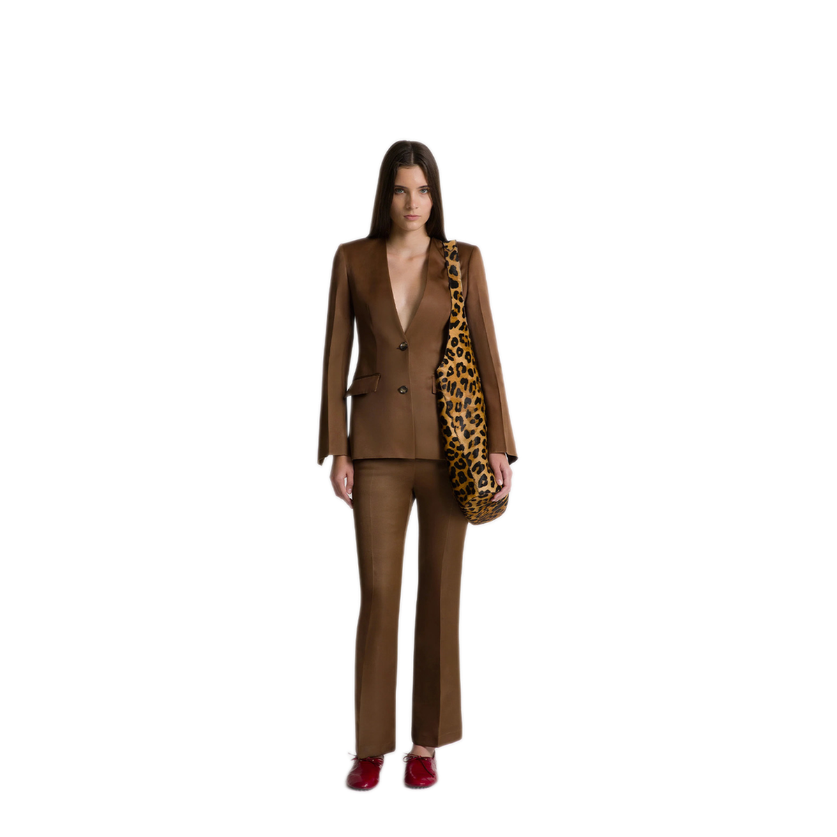 MAYFEYR - ALBERTA FERRETTI - Brown Trousers - A030801190096