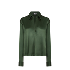 Silk Satin Stretch Shirt