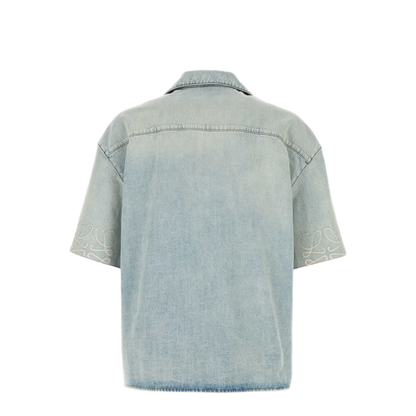 MAYFEYR - Loewe - Anagram Short Sleeve Shirt - H526Y1DW30WASHEDBLUE
