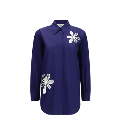 MAYFEYR - Fendi - Ajour Motif Shirt - FS8355AW7V