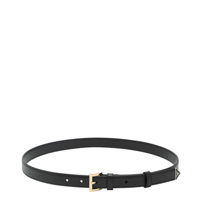 Black Belt with Appliqué