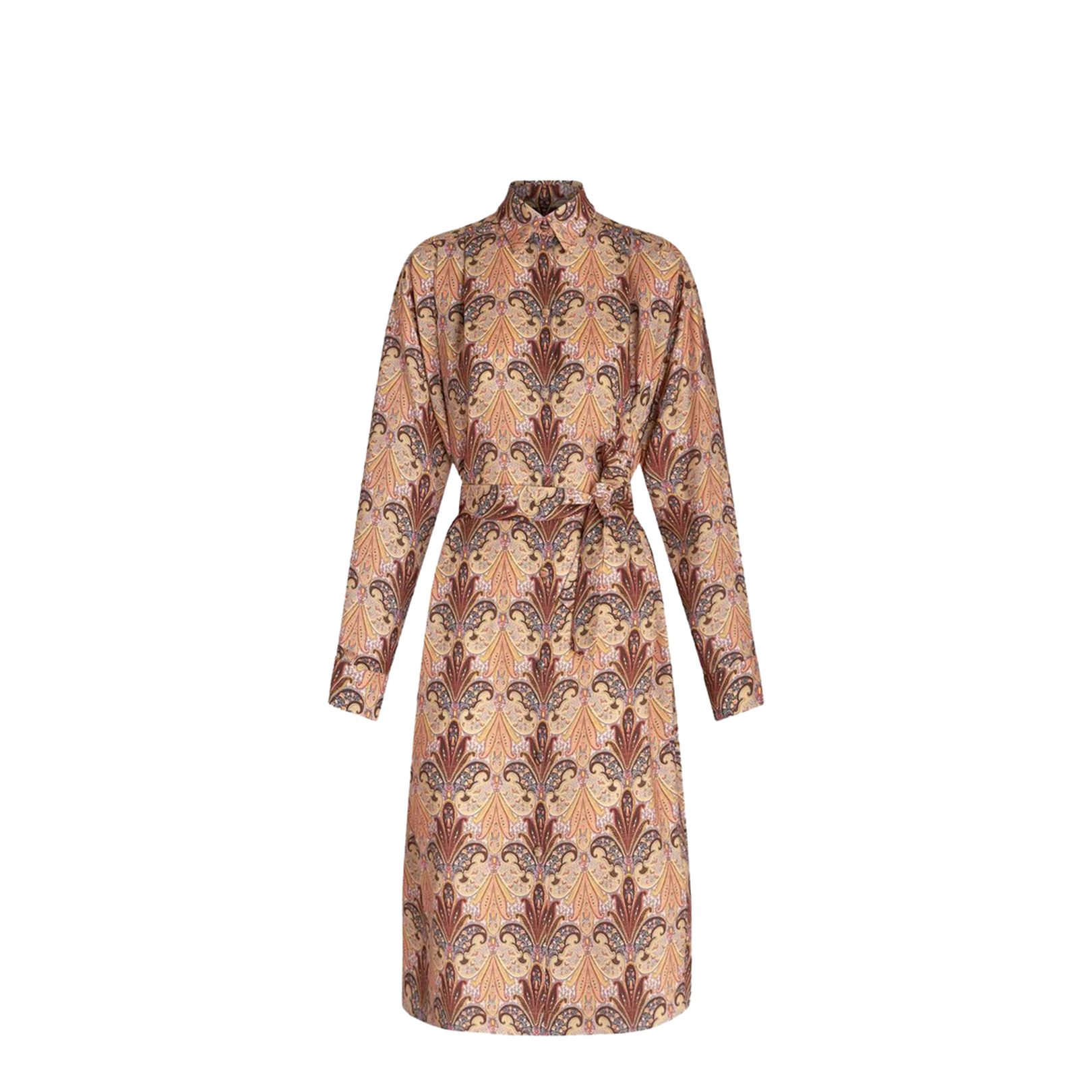 Printed Shirt Dress