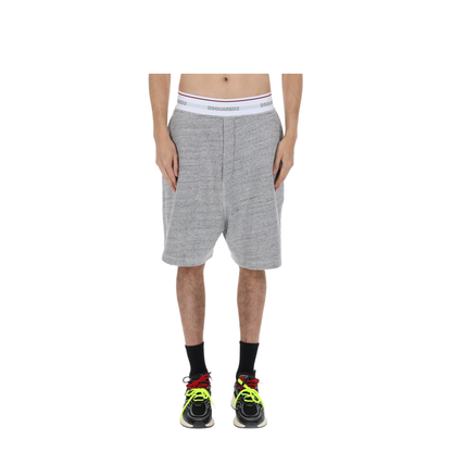 MAYFEYR - Dsquared2 - Oversize Shorts With Logo - S71MU0903D25026856M