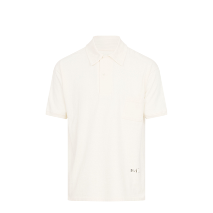 MAYFEYR - Maison Margiela - Logo-Print Polo Shirt - S50GL0060M20061102