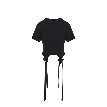 MAYFEYR - Simone Rocha - Easy T-Shirt Bow Tails - 52230571