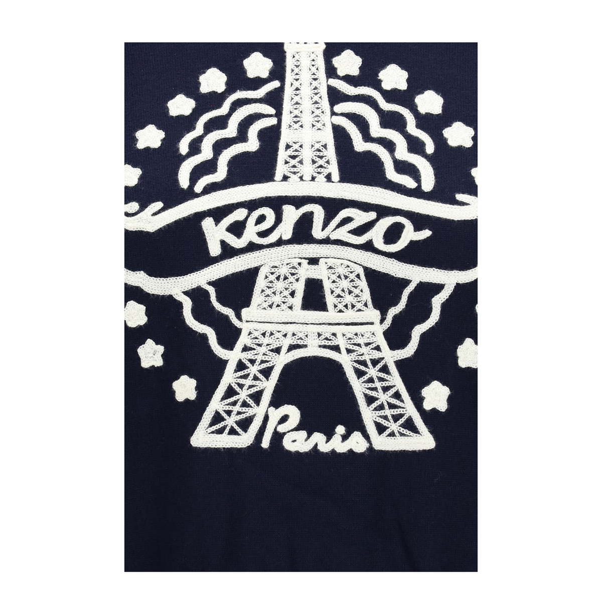 MAYFEYR - Kenzo - Eiffel Tower Design Wool Hoodie - FG62PU7673FH79