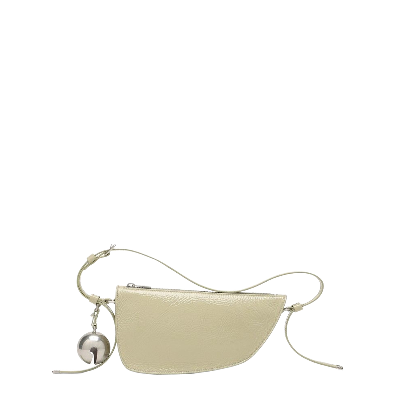 Small Shield Leather Shoulder Bag