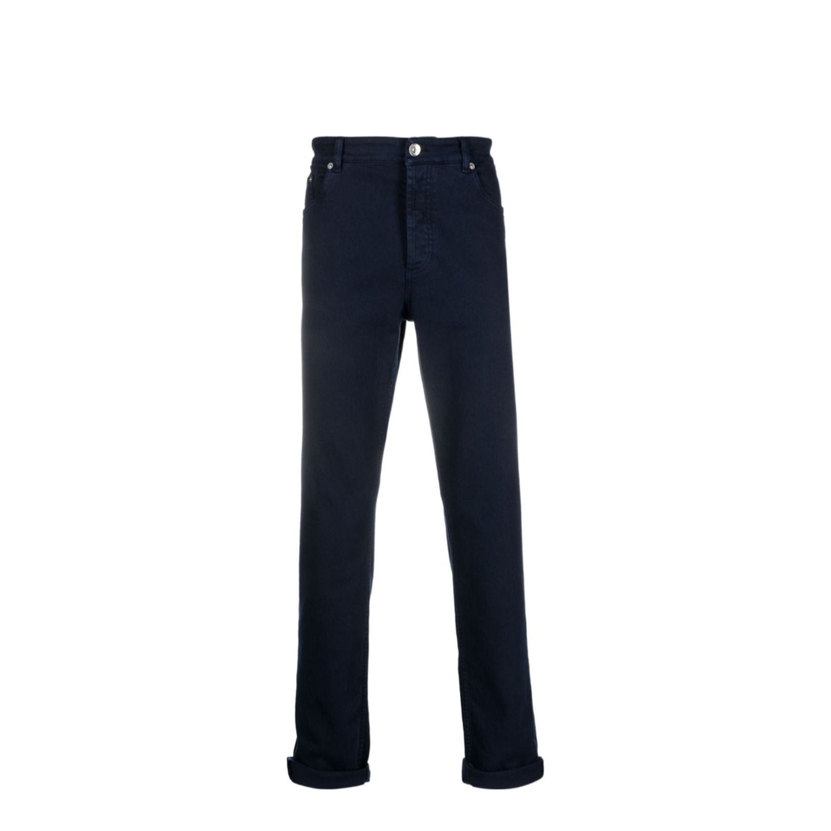 Dyed Denim Pants - Dark Blue