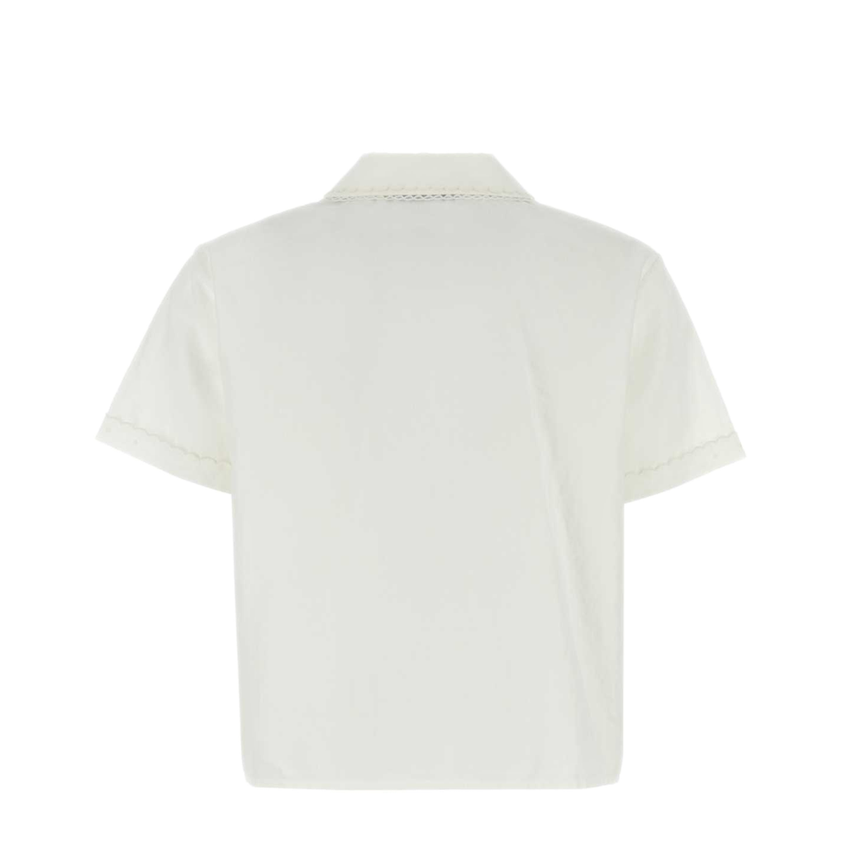 MAYFEYR - Miu Miu - White Poplin Shirt - MK1932SOOO163MF0009