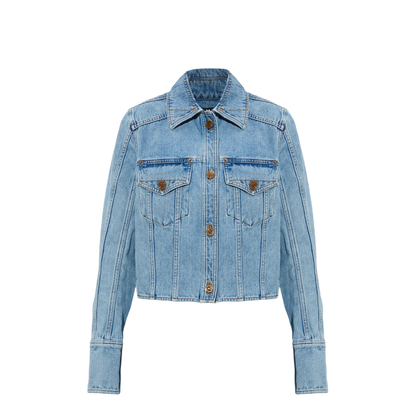 Women's Denim Jacket Light Blue
