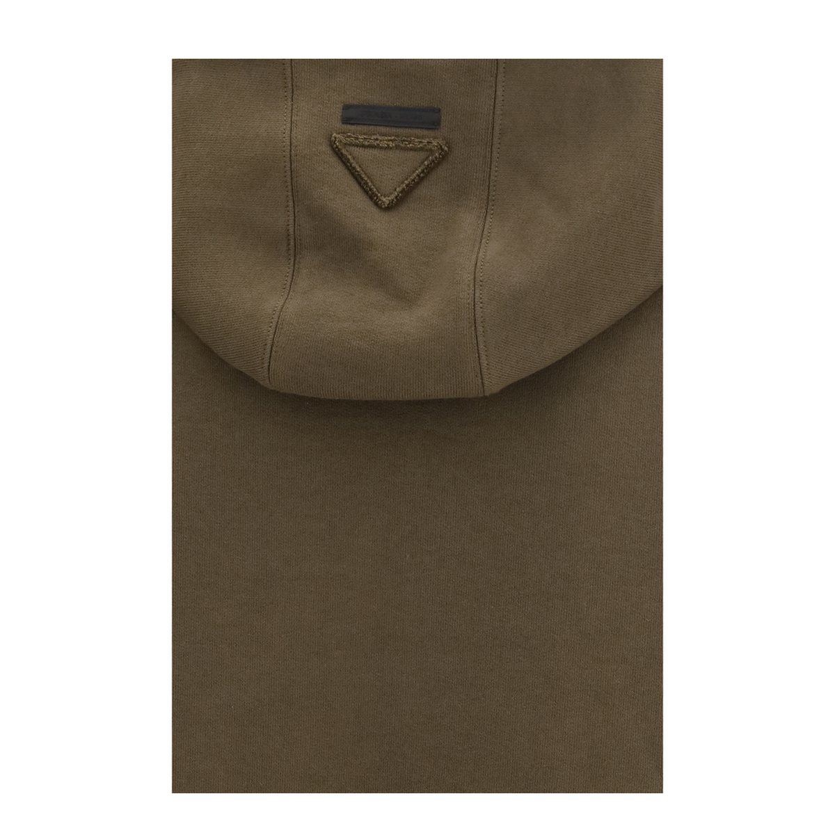 Olive Green Cotton Sweatshirt