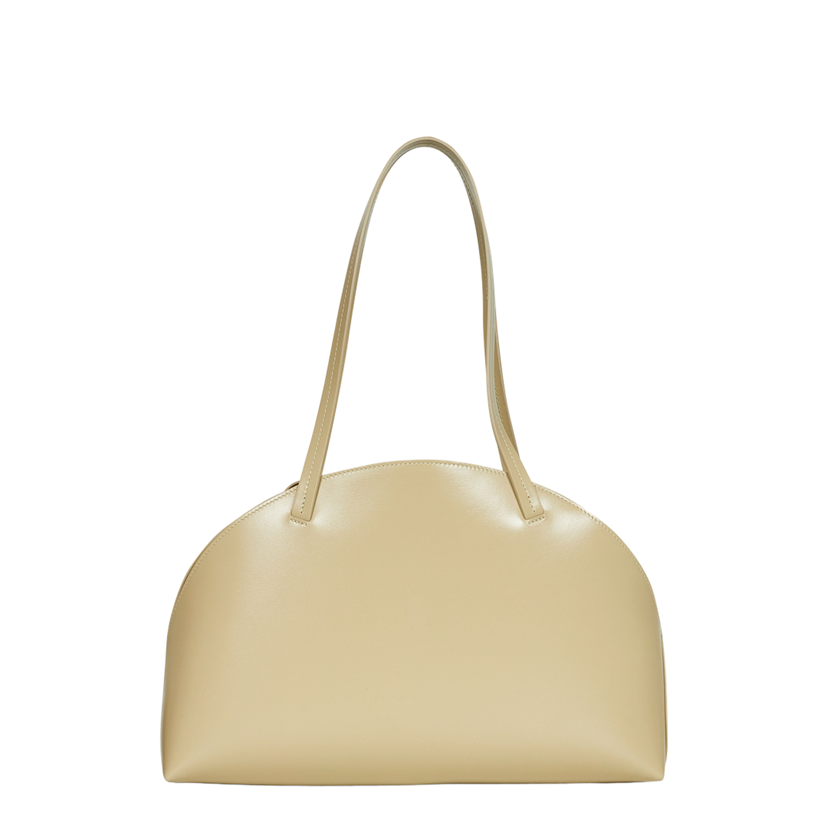 Almond Curve Shoulder Medium Shoulder Bag