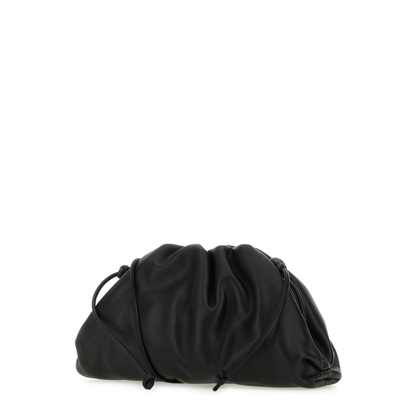 Mini Leather Pouch - Black