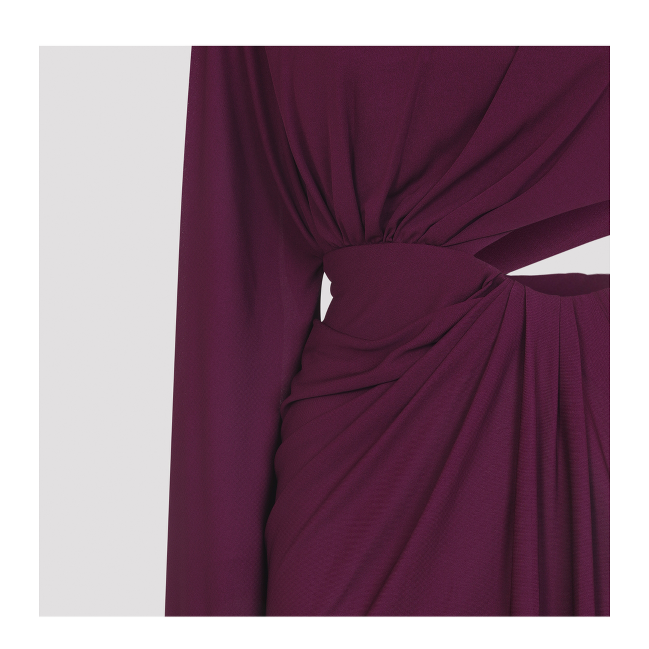 MAYFEYR - GIAMBATTISTA VALLI - Purple Long Dress - 25FWSVTE501080JER6632