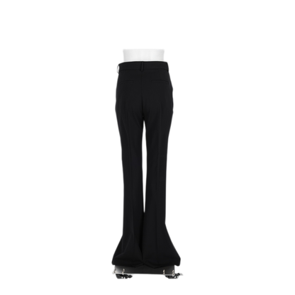 MAYFEYR - Sportmax - Black Trousers - 2622136012600406004