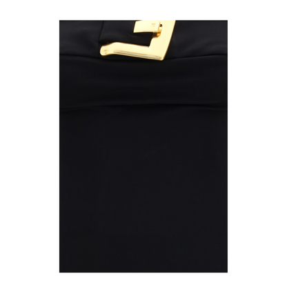 MAYFEYR - Balmain - Long Stretch Viscose Dress - GF1RG080JL05