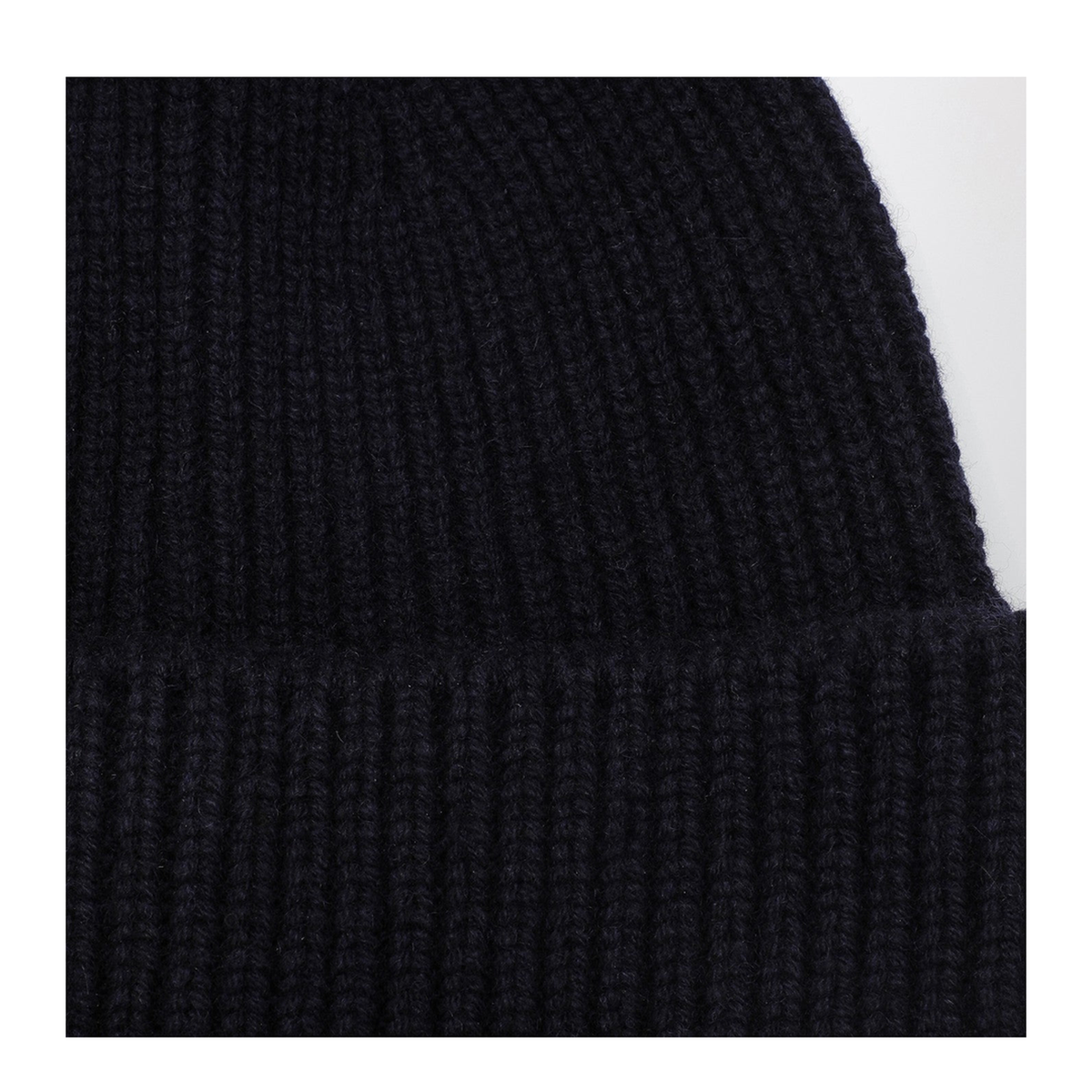 MAYFEYR - Destin - Navy Blue Wool And Cashmere Beanie - SPENNYBEWSNA