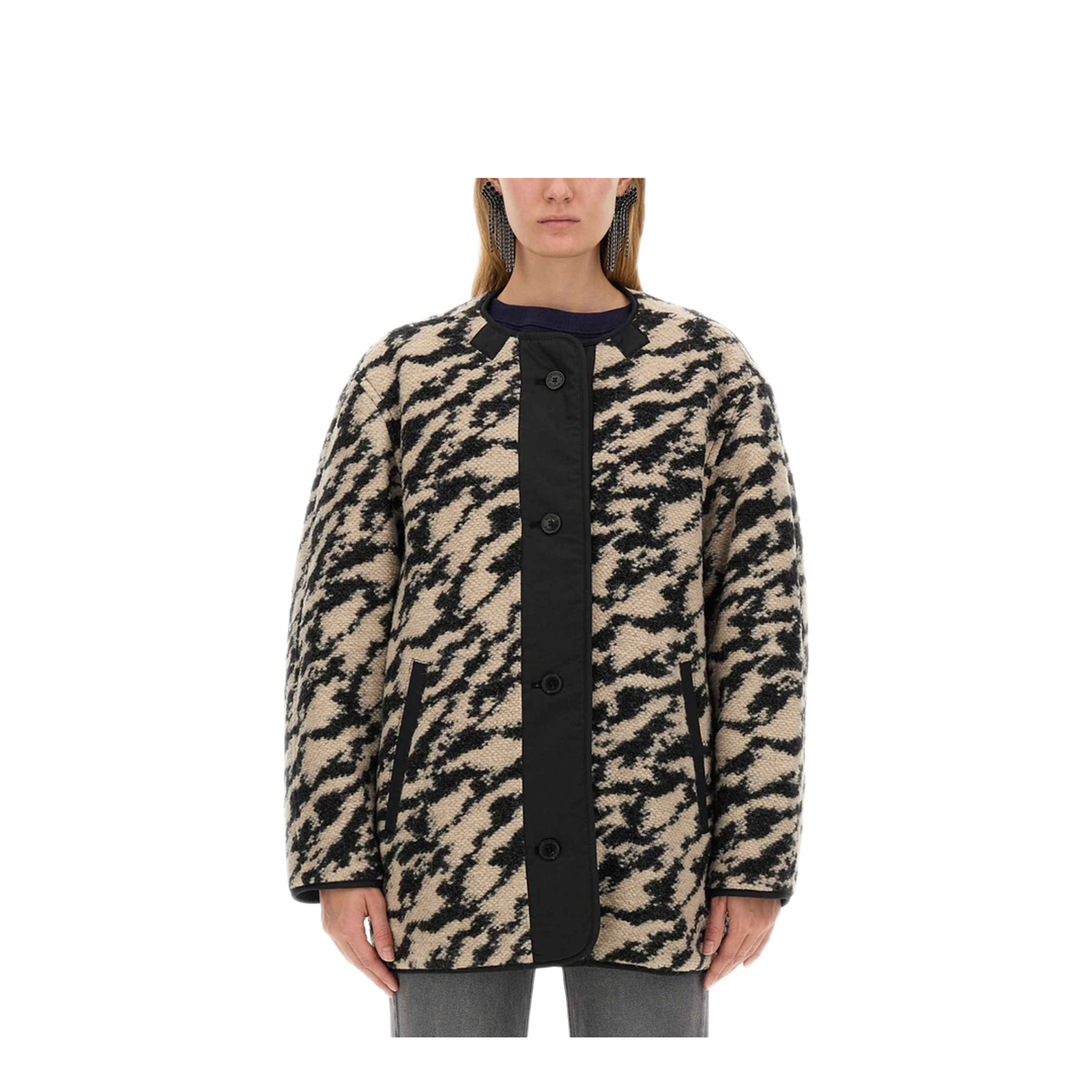 MAYFEYR - Marant Etoile - Reversible Jacket Fernelia - MA0263FAB3D02EBKBE
