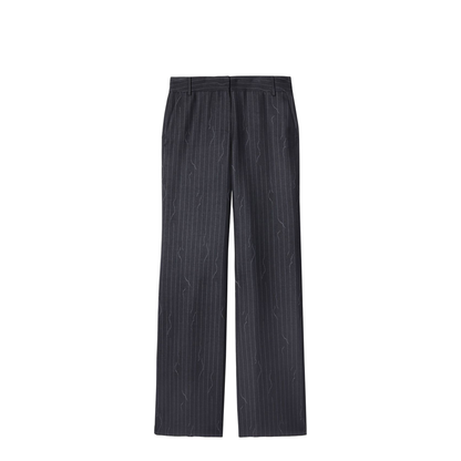 Pinstriped Trousers
