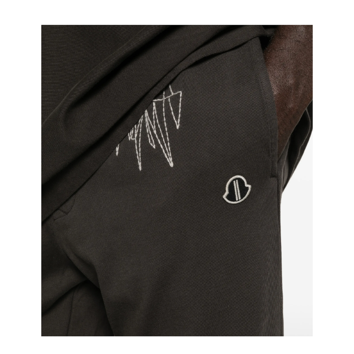 Logo-embroidery Track Pants