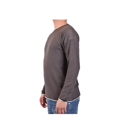 MAYFEYR - ISABEL BENENATO - Green Cotton Sweater - UK27S2360