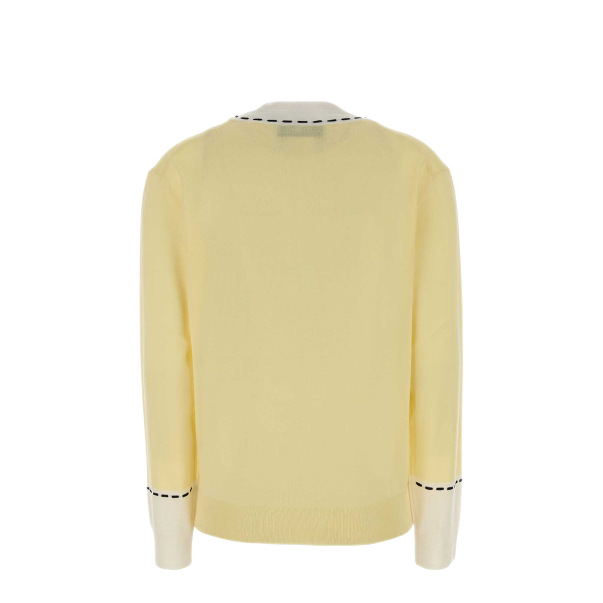 MAYFEYR - Fendi - Yellow Wool Blend Sweater - FZXF08AWIYF1XE3