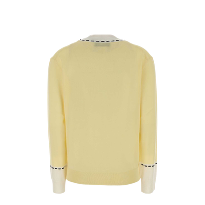 MAYFEYR - Fendi - Yellow Wool Blend Sweater - FZXF08AWIYF1XE3