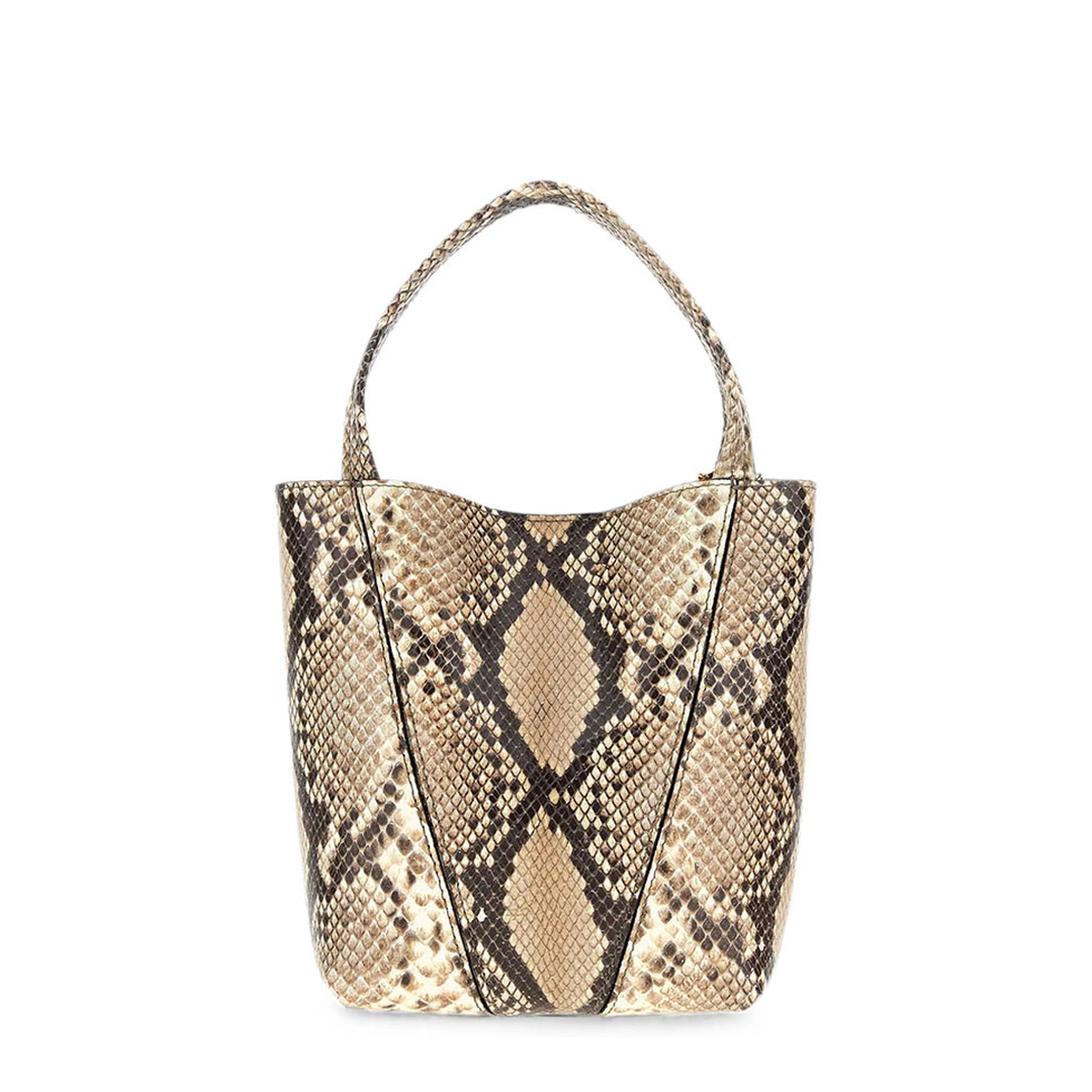 MAYFEYR - Chloè - Small Spin Tote Bag In Python-Effect Leather - CH26AS812S76