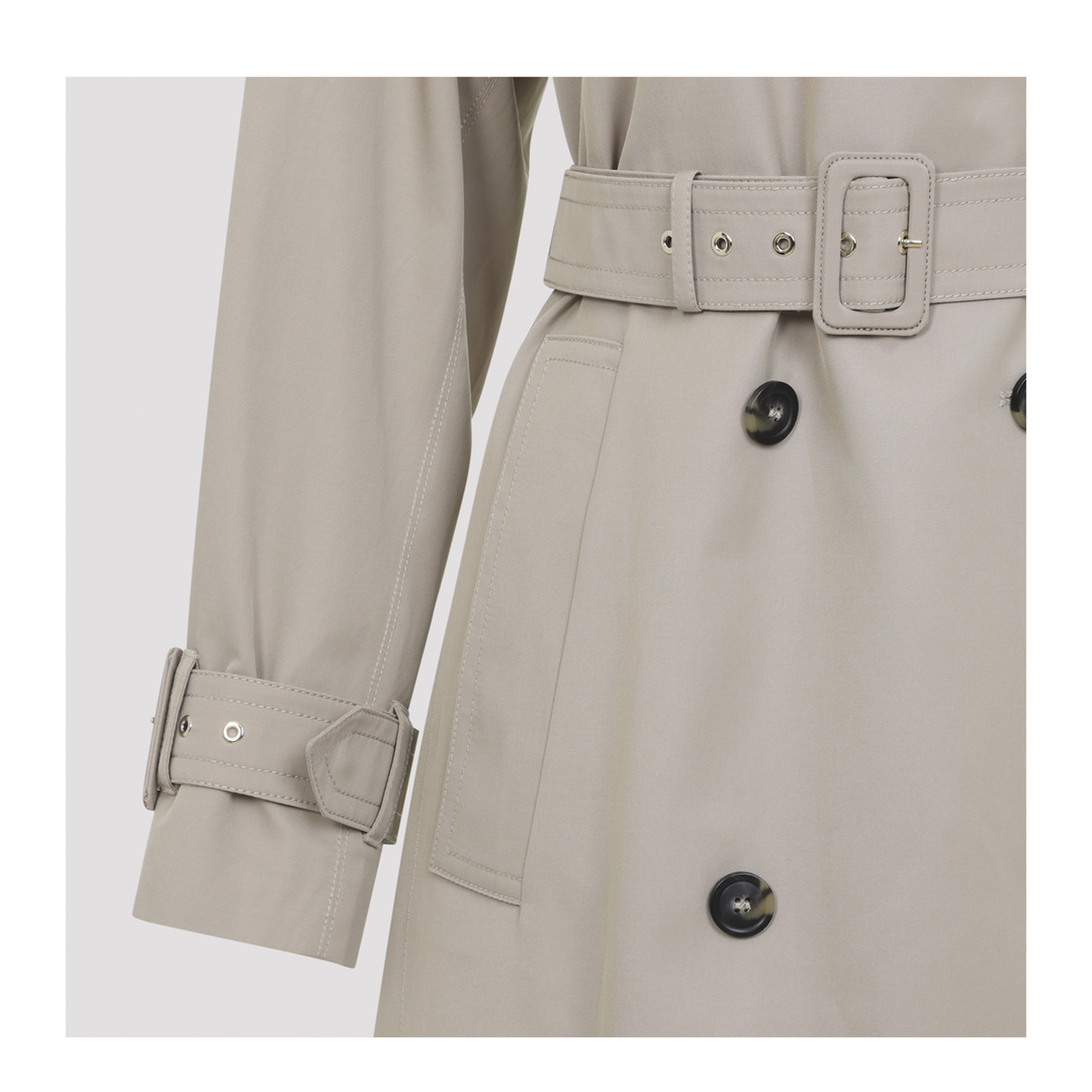 MAYFEYR - Sportmax - Gocce Polyester Trench - 2612021031600001