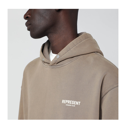 MAYFEYR - Represent - Light Brown Oversized Hoodie - OCM41113CO16
