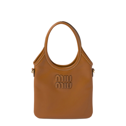 MAYFEYR - MIUMIU - Ivy Mini Leather Handbag - 5BA281VOLN2CRWF0046