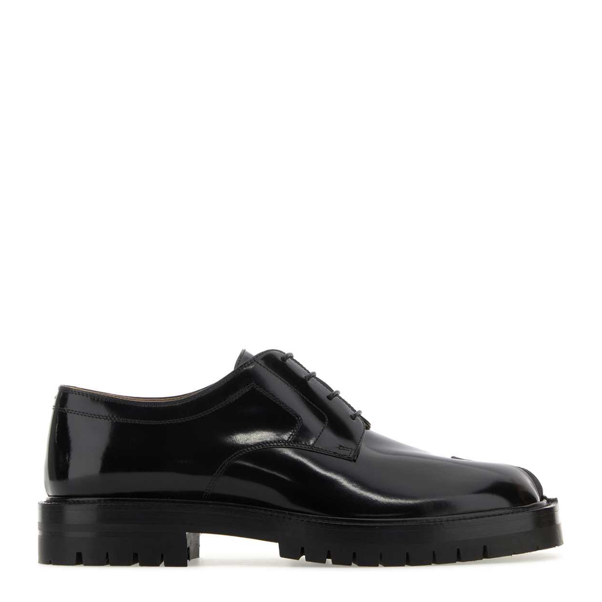 MAYFEYR - Maison Margiela - Black Leather Tabi Lace Up Shoes - S57WQ0188P3827H8396