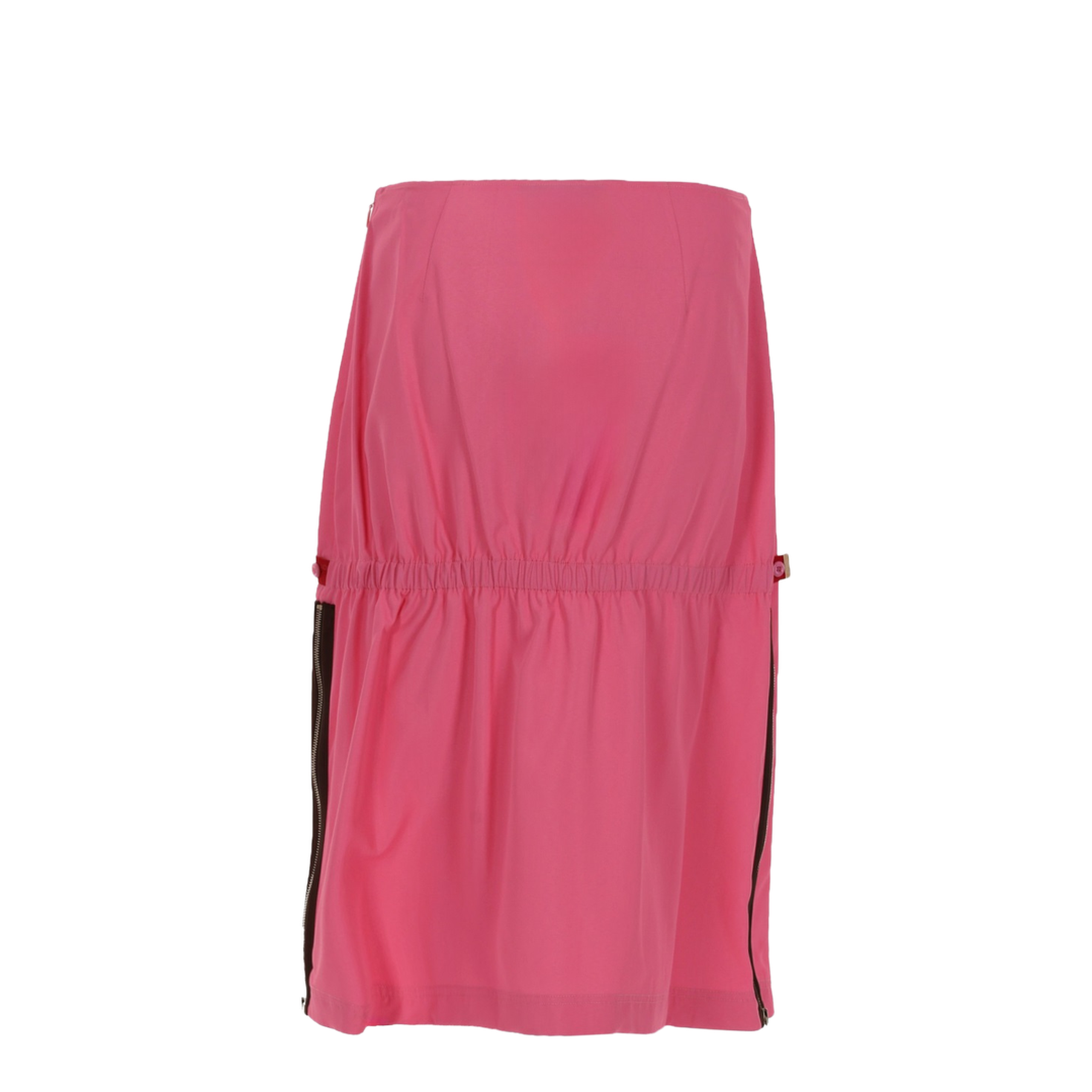 Pink Technical Viscose Skirt