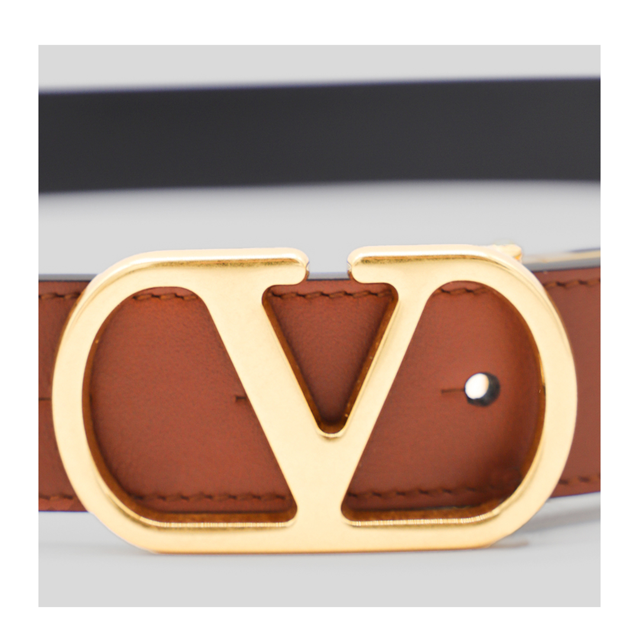 Cognac Leather Belt