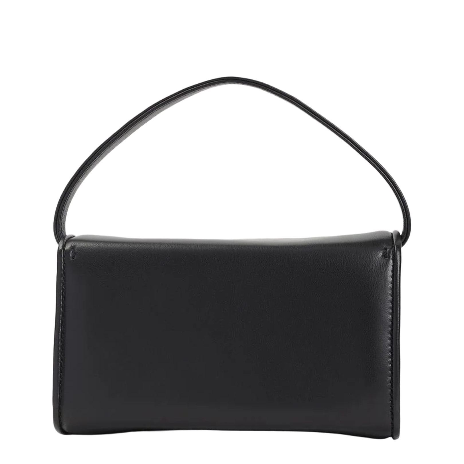 Pilgrim Black Nappa Leather Micro Bag