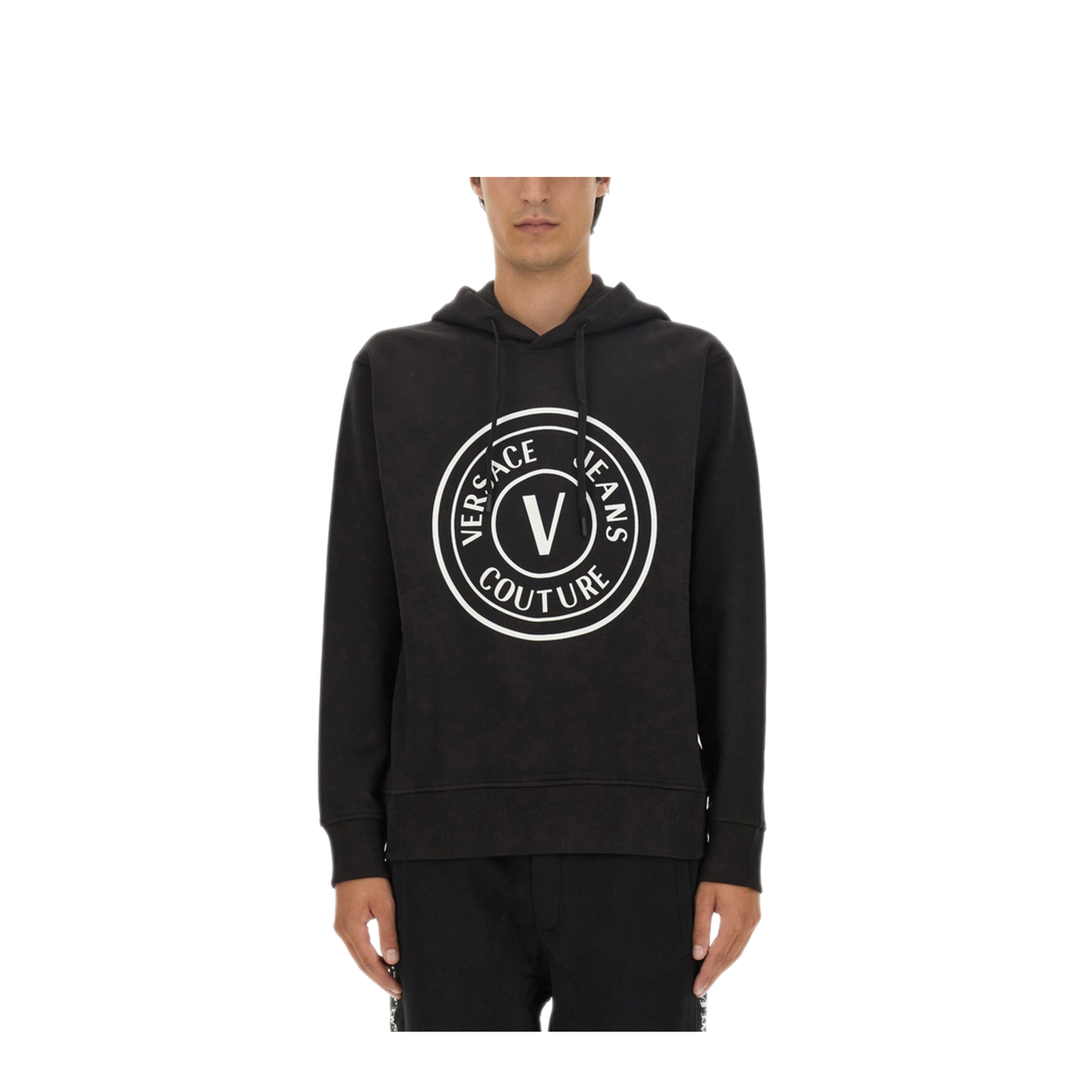 MAYFEYR - VERSACE JEANS COUTURE - Regular Fit Cotton Sweatshirt - 75GAIT08CF06T899