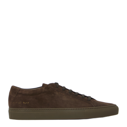 MAYFEYR - Common Projects - Dark Brown Suede Achilles Sneakers - 26119417