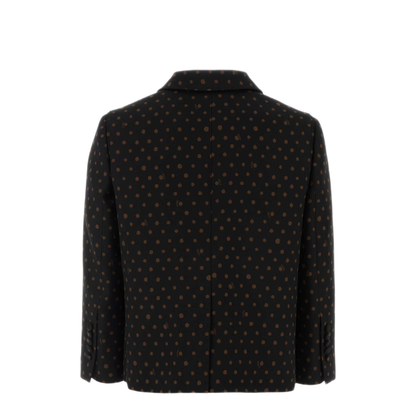 MAYFEYR - Fendi - Printed Stretch Wool Blend Blazer - FJ7676AW7EF1UL3