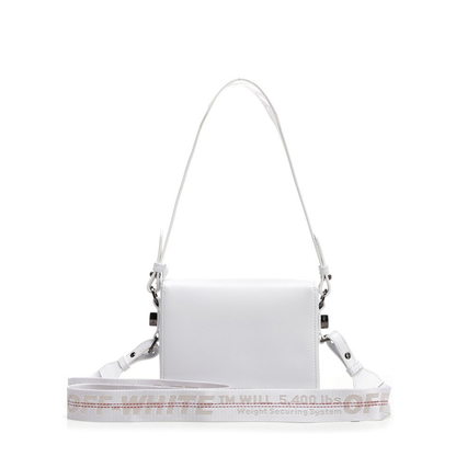 Binder Clip Bag Cotton Flower Sculpture White