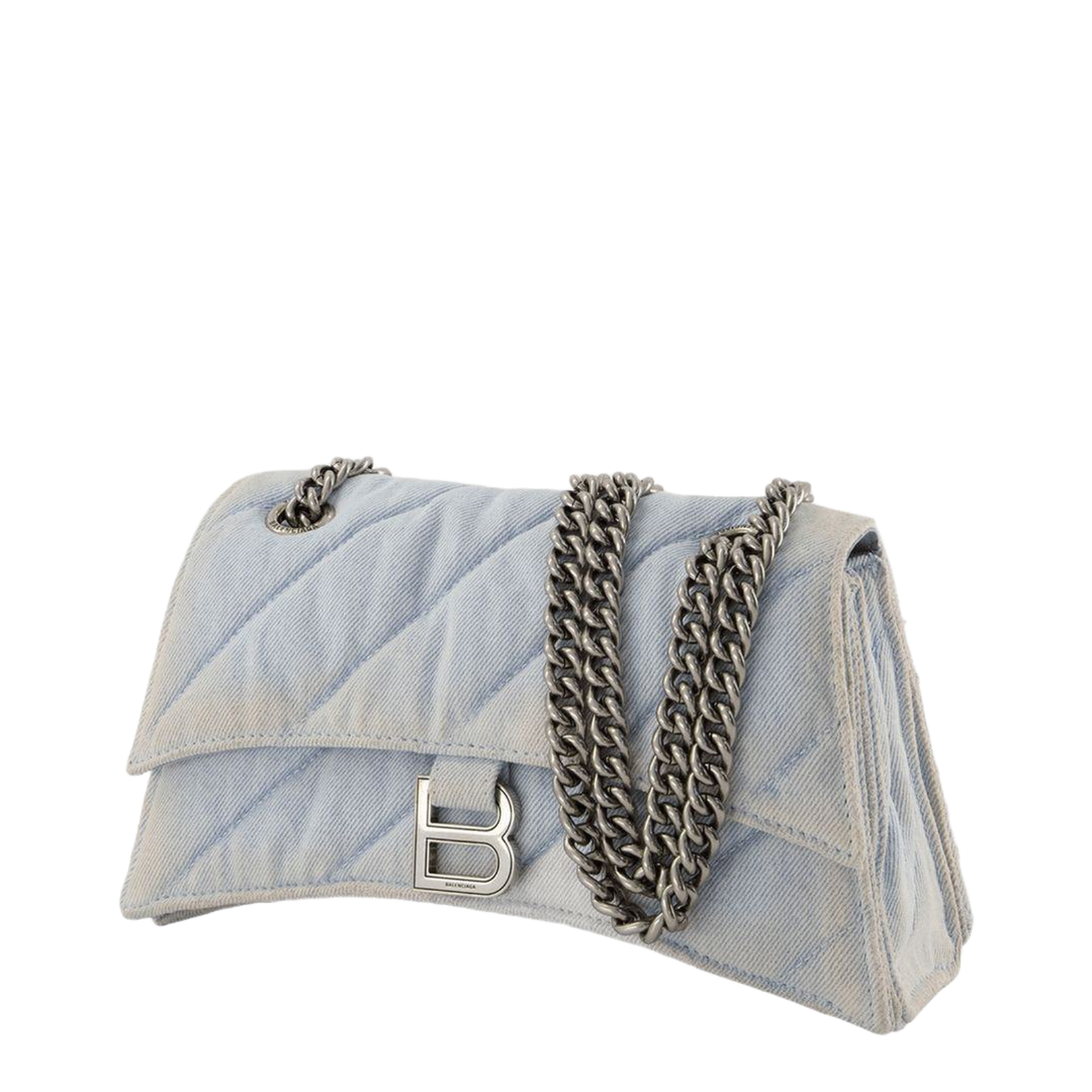 Denim Crush Shoulder Bag