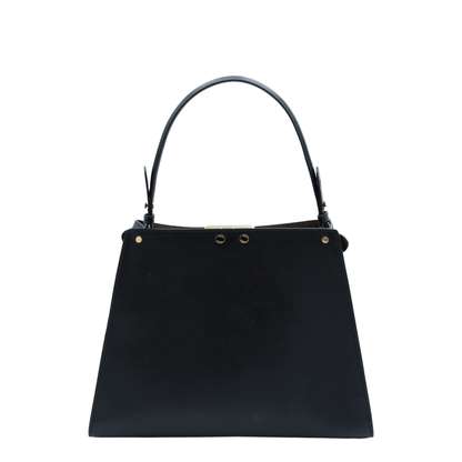 Way Medium Leather Shoulder Bag -  Black