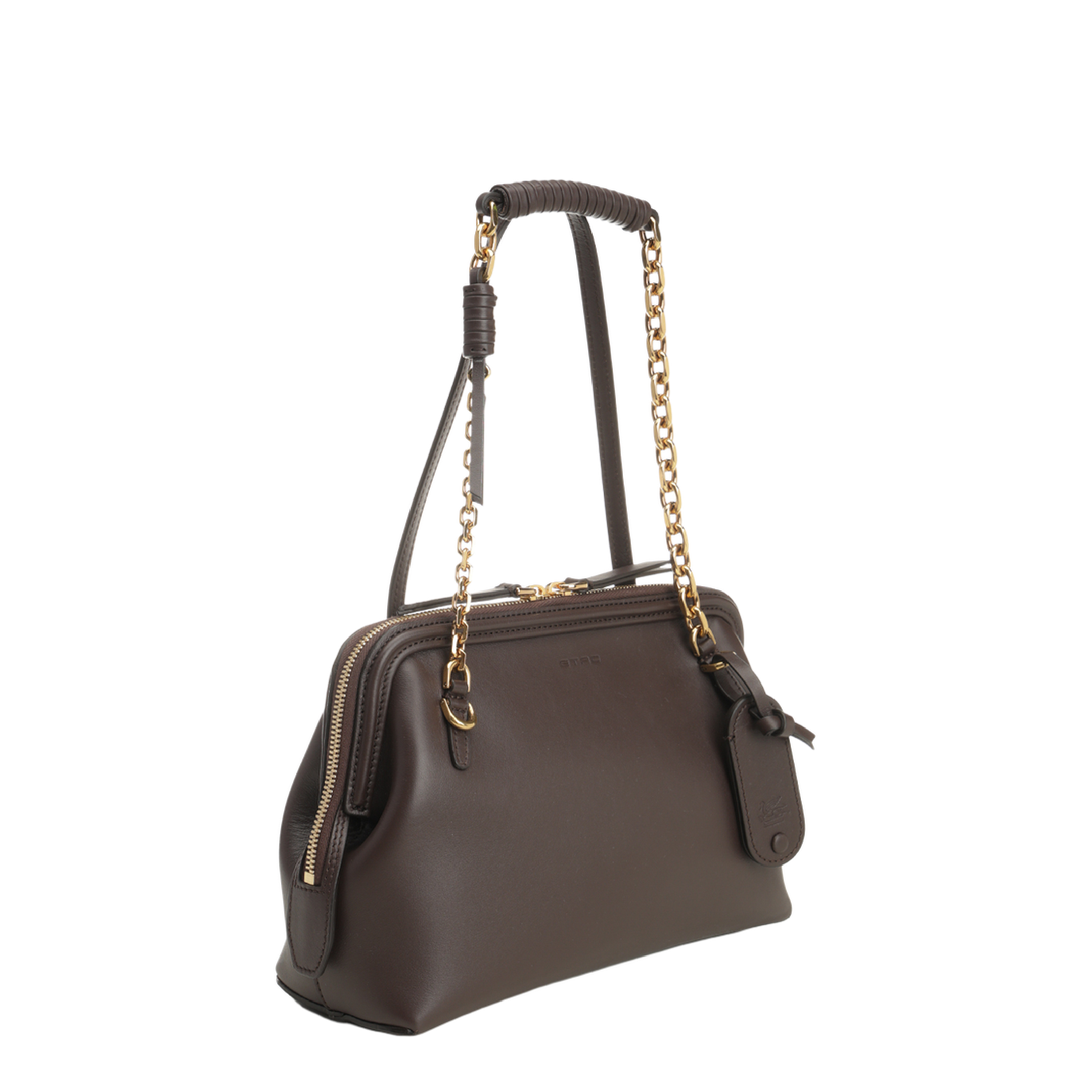 Leather Granny Shoulder Bag