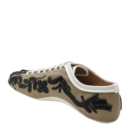 MAYFEYR - Dries Van Noten - Ballerina Sneakers With Embroidery - 118093103102