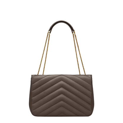 LOULOU large in MATELASSÉ lambskin